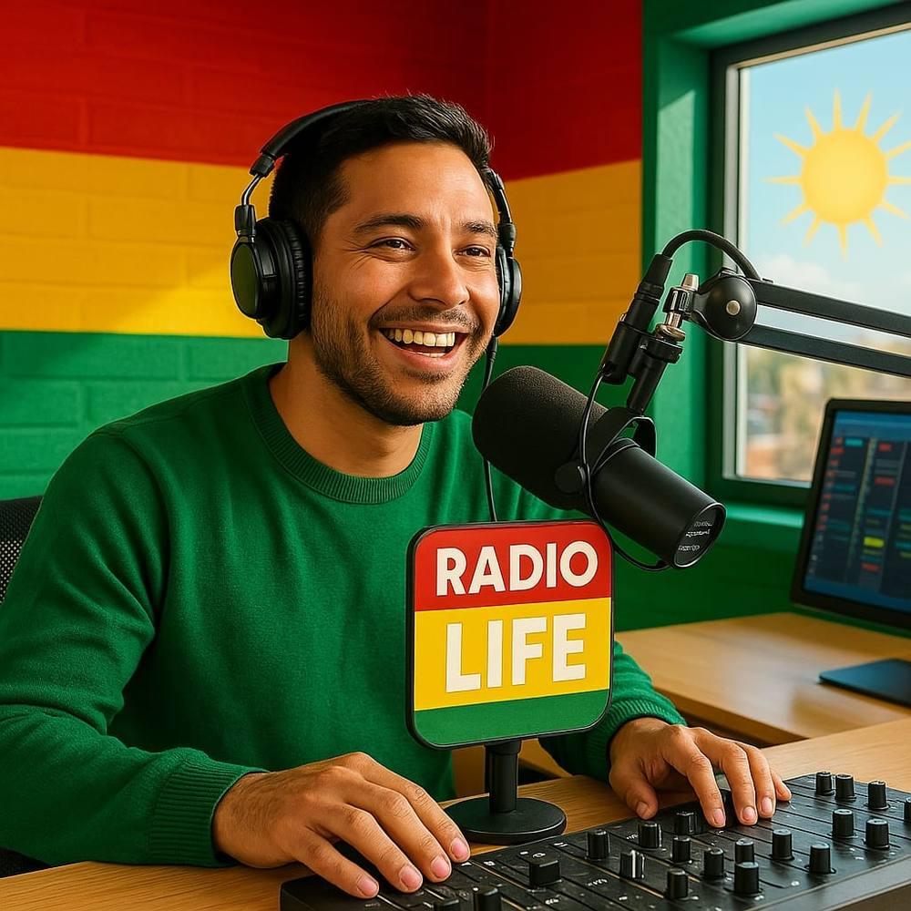 Estudio ON AIR — Radio Life Bolivia
